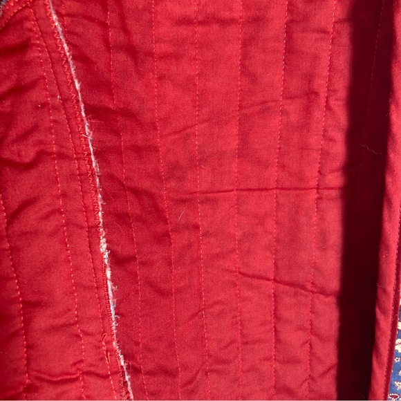 Vintage Ms Paquette Calico Print Quilted Jacket. Gunne Sax inspired. Size Medium - Picture 5 of 8